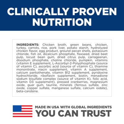 Adult Perfect Digestion Chicken & Rice Entree Minced Wet Dog Food, 12.8-oz can, 12 count