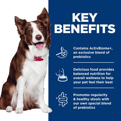 Adult Perfect Digestion Chicken & Rice Entree Minced Wet Dog Food, 12.8-oz can, 12 count