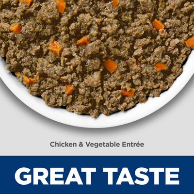 Adult Perfect Digestion Chicken & Rice Entree Minced Wet Dog Food, 12.8-oz can, 12 count