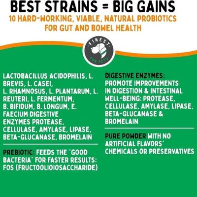 TummyWorks Probiotics & Digestive Dog & Cat Supplement, 160 scoops