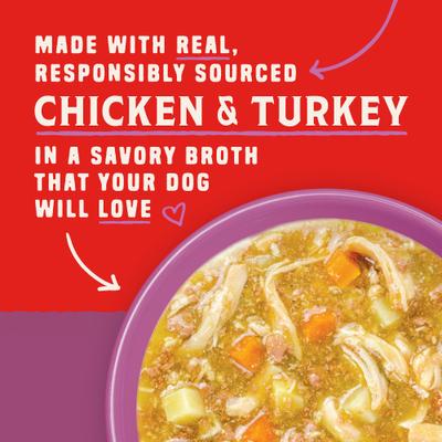 Wild Red Grain-Free Chicken & Turkey Stew Wet Dog Food, 10-oz can, bundle of 12