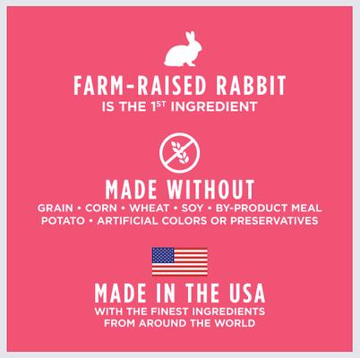 Raw Boost Indoor Real Rabbit Recipe Grain-Free Dry Cat Food, 4.5-lb bag