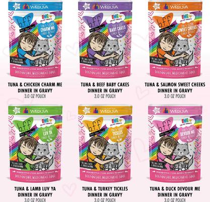 Rainbow A Gogo Variety Pack Wet Cat Food Pouches, 3-oz, case of 24