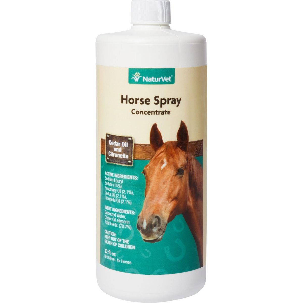Natural Cedar Oil & Citronella Concentrate Horse Spray. 950 ml.