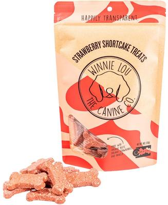Strawberry Shortcake Crunchy Dog Treats, 4-oz bag