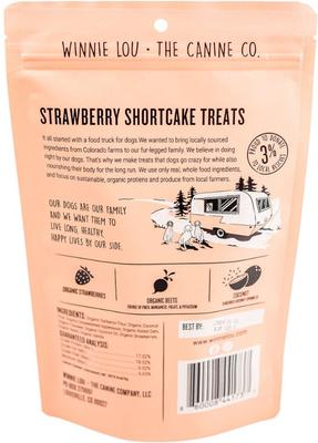 Strawberry Shortcake Crunchy Dog Treats, 4-oz bag