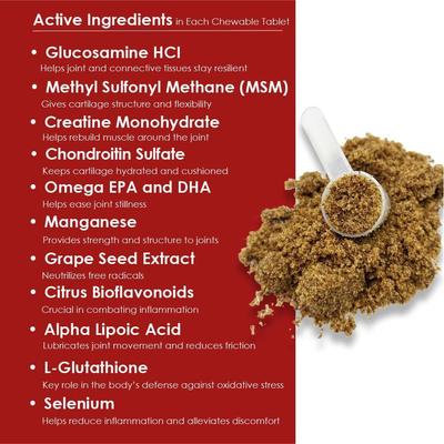 Triple Strength Granules for Dogs, 120 doses