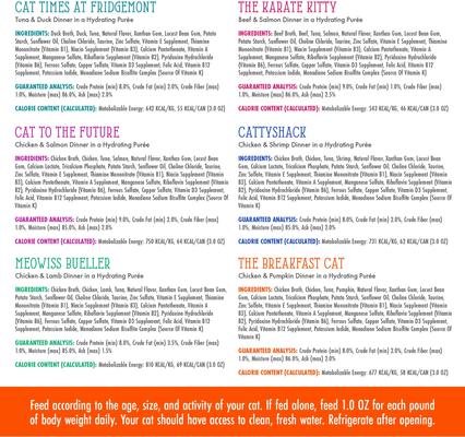 Cats in the Kitchen The Brat Pack Variety Pack Cat Food Pouches, 3-oz pouch, case of 12