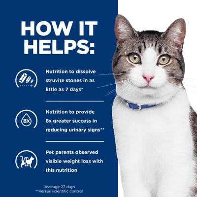 c/d Multicare + Metabolic Vegetable & Chicken Stew Wet Cat Food, 2.9-oz, case of 24