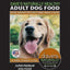 Naturally Healthy Adult Dry Dog Food, 4-lb bag