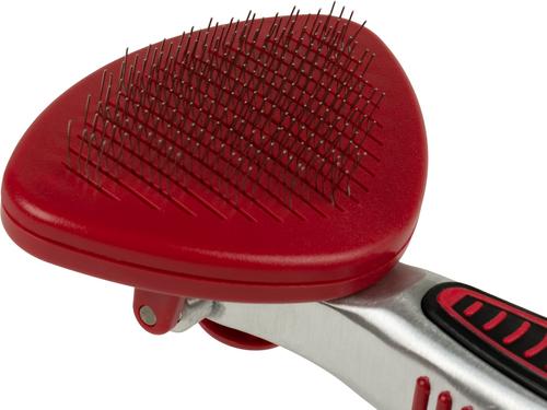 Self Cleaning & Pivoting Slicker Cat Brush