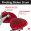Self Cleaning & Pivoting Slicker Cat Brush