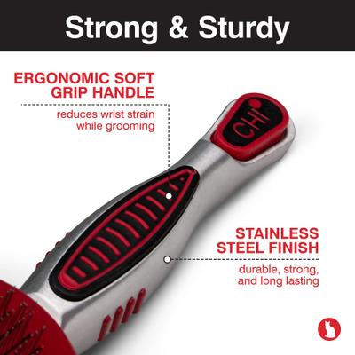 Self Cleaning & Pivoting Slicker Cat Brush