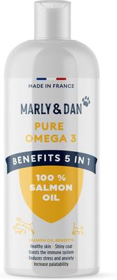 100% Pure Omega-3 Salmon Oil Liquid Supplement/Topper for Dogs & Cats, 473ml bottle