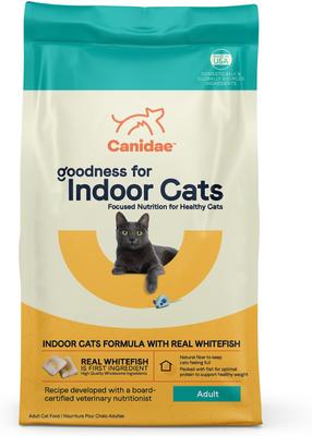 Goodness for Indoor Cats Real Whitefish Adult Dry Cat Food, 5-lb bag