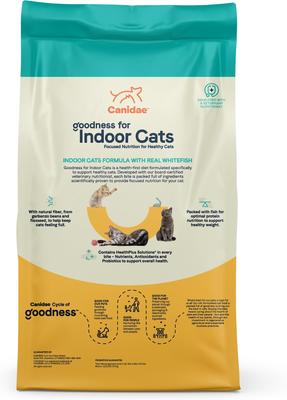 Goodness for Indoor Cats Real Whitefish Adult Dry Cat Food, 5-lb bag