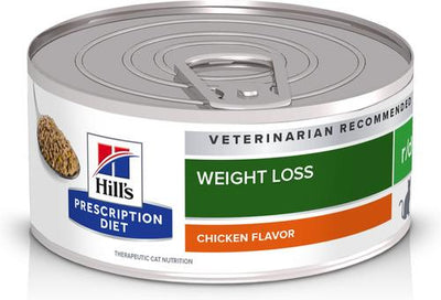 r/d Weight Reduction/Management Chicken Flavor Wet Cat Food, 5.5-oz, case of 24