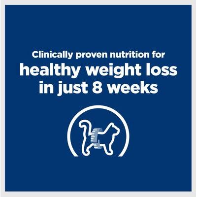 Alimento húmedo para gatos con sabor a pollo para reducción y control de peso r/d, 5.5 oz, caja de 24