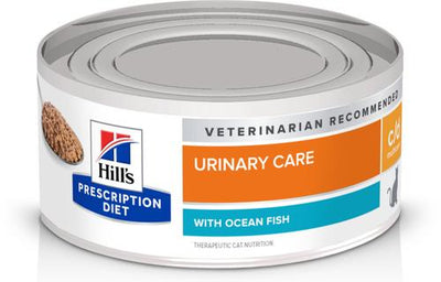 c/d Multicare Urinary Care with Ocean Fish Wet Cat Food, 5.5-oz, case of 24