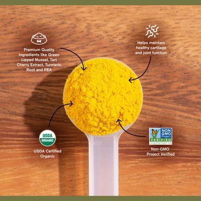 Super Mobility Hip & Joint Health Powder Supplement Topper for Dogs, 3.17-oz canister