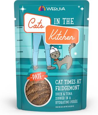 Cats in the Kitchen The Breakfast Cat with Chicken & Pumpkin Grain-Free Cat Food Pouches, 3-oz pouch, case of 12
