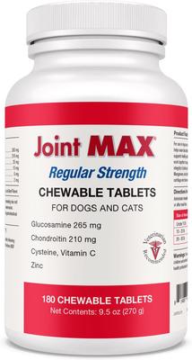 Regular Strength Chewable Tablets for Dogs & Cats, 180 count