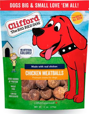 Chicken Meatballs Dog Treats, 6-oz bag