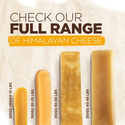 Himalayan Cheese Dog Treats, Large, 3-lb bag