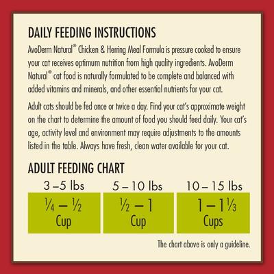 Natural Chicken & Herring Meal Formula Adult Dry Cat Food, 3.5-lb bag