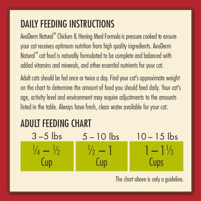 Natural Chicken & Herring Meal Formula Adult Dry Cat Food, 3.5-lb bag