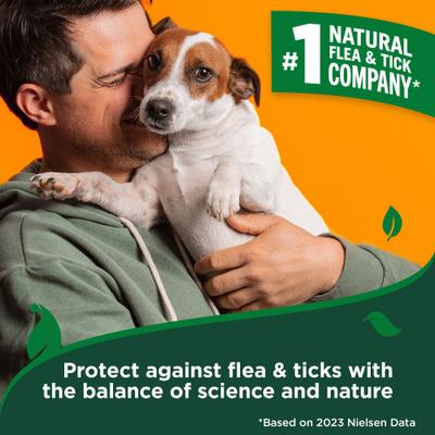Flea & Tick Support Natural Soft Chews for Dogs, 60 count