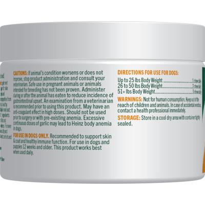 Flea & Tick Support Natural Soft Chews for Dogs, 60 count