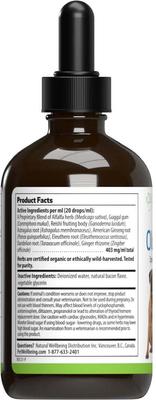 Old FRIEND Bacon Flavored Liquid Supplement for Large Breed Senior Dogs, 4-oz bottle