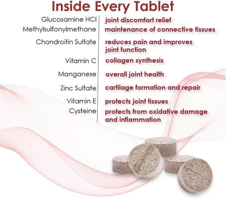 Comprimidos masticables de triple potencia para perros, 120 comprimidos