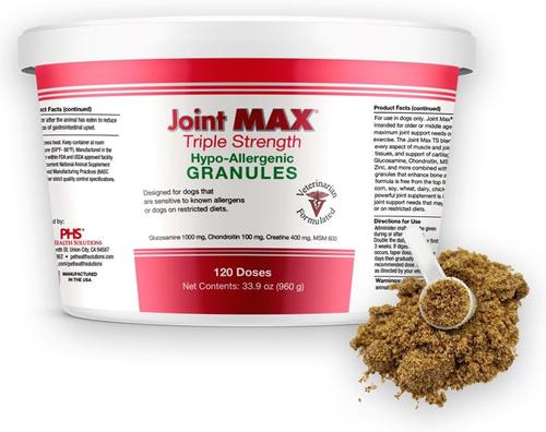 Triple Strength Hypo-Allergenic Granules for Dogs, 120 doses