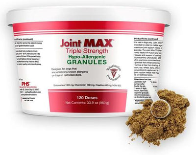 Triple Strength Hypo-Allergenic Granules for Dogs, 120 doses