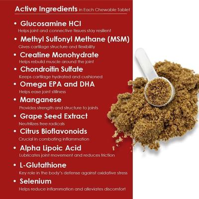 Triple Strength Hypo-Allergenic Granules for Dogs, 120 doses