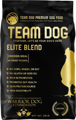 Salmon Meal & Herring Meal 30/25 Elite Blend Premium Dry Dog Food, 33-lb bag