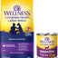 Bundle: Wellness Large Breed Complete Health Adult Deboned Chicken & Brown Rice Recipe Dry Dog Food + Chicken Stew with Peas & Carrots Grain-Free Canned Food