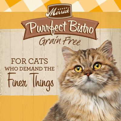 Purrfect Bistro Grain-Free Real Chicken + Sweet Potato Recipe Adult Dry Cat Food, 4-lb bag