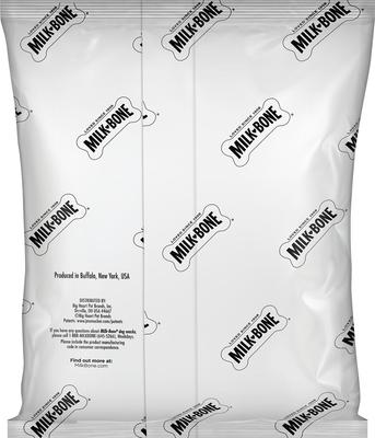 Bundle: Milk-Bone Mini's Flavor Snacks Beef, Chicken & Bacon Flavored Biscuit Treats, 36-oz tub + Beef, Chicken & Bacon Flavored Biscuit Dog Treats, 35-oz, case of 2