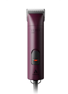 Bundle: Andis AGC2 UltraEdge 2-Speed Dog & Cat Hair Grooming Clipper, Burgundy + UltraEdge Detachable Blade, #7FC, 1/8-in, 3.2mm