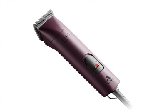 Bundle: Andis AGC2 UltraEdge 2-Speed Dog & Cat Hair Grooming Clipper, Burgundy + UltraEdge Detachable Blade, #7FC, 1/8-in, 3.2mm