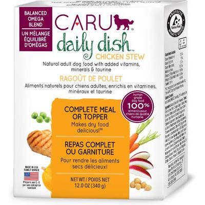 Alimento húmedo para perros Daily Dish Chicken Stew sin cereales, 12 oz, caja de 12