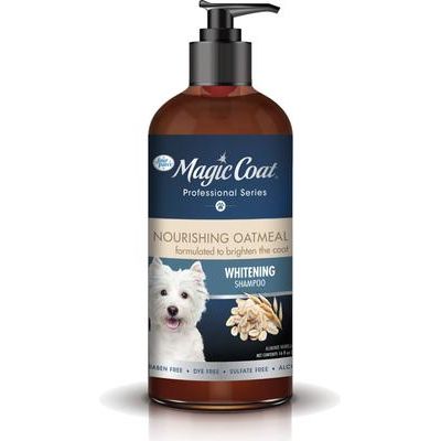 Champú blanqueador nutritivo de avena Magic Coat Professional Series para perros, bolsa de 16 onzas líquidas