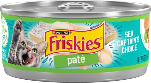 Classic Pate Sea Captain's Choice Canned Cat Food, 5.5-oz, case of 24