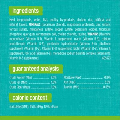 Classic Pate Sea Captain's Choice Canned Cat Food, 5.5-oz, case of 24