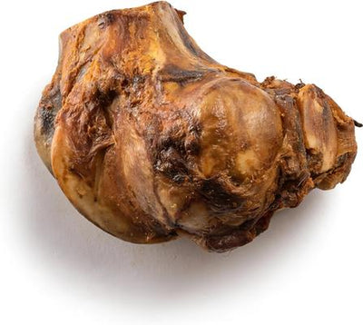 Golosinas grandes de nudillo de res asado para perros, 1 unidad