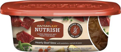 Bundle: Rachael Ray Nutrish Hearty Beef Stew Grain-Free + Beef Stroganwoof Wet Dog Food