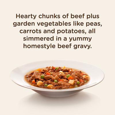 Bundle: Rachael Ray Nutrish Hearty Beef Stew Grain-Free + Beef Stroganwoof Wet Dog Food